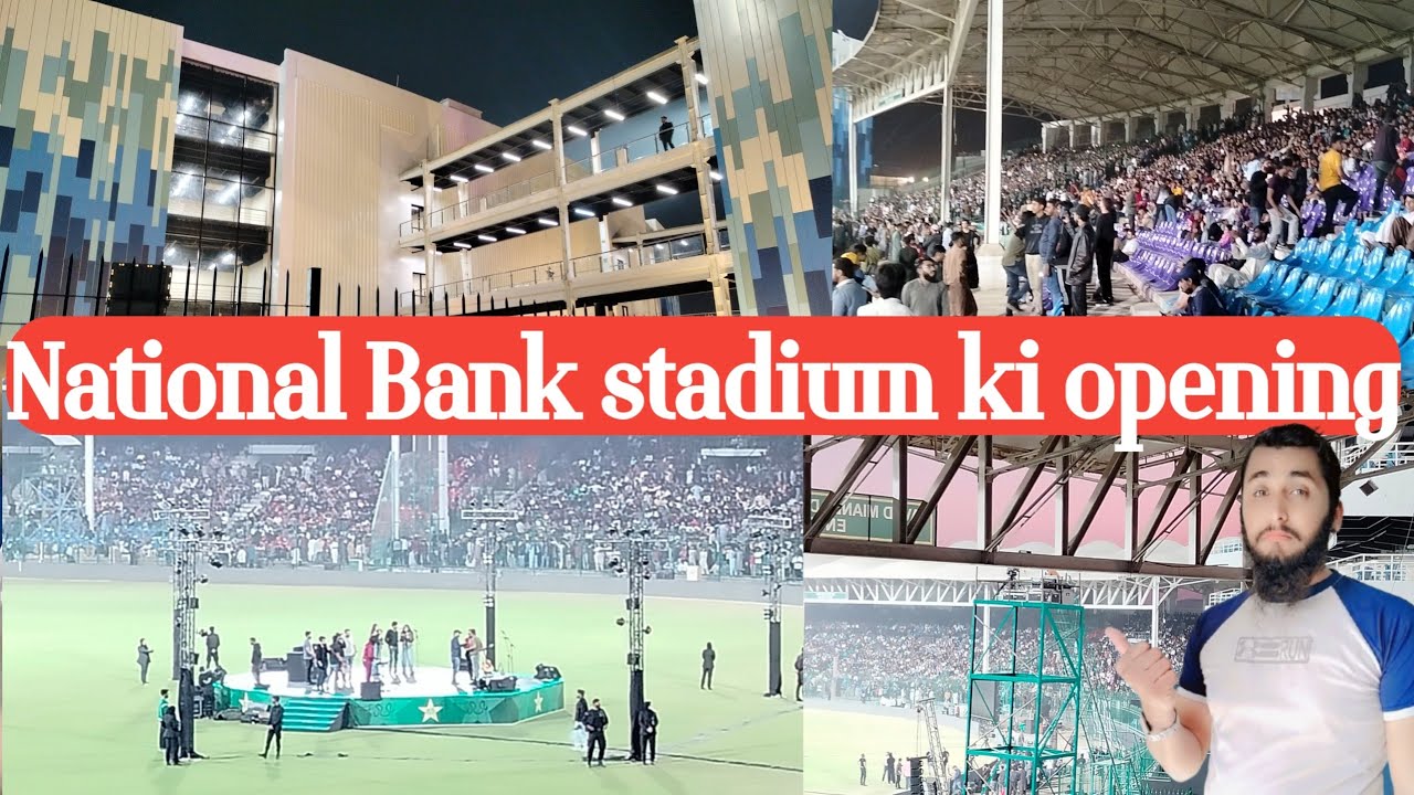 Grand Opening of National Stadium in Icc sports Zaid abbas