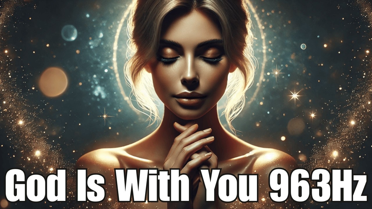 LIVE 963Hz ✨ God Is With You — Sleep in Divine Peace Tonight