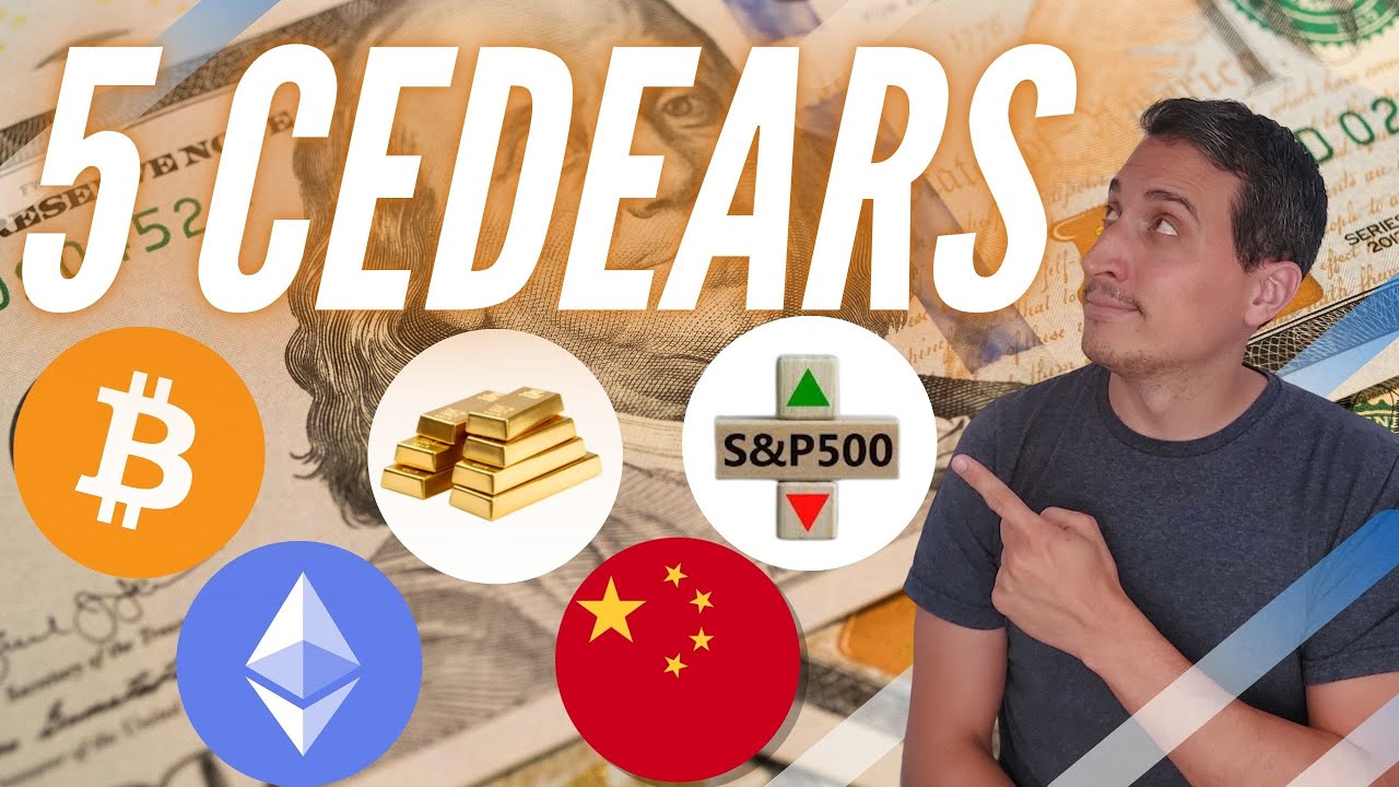 5 Nuevos CEDEARS: Bitcoin, Ether, ORO, Short S&P500 y top 50 CHINA