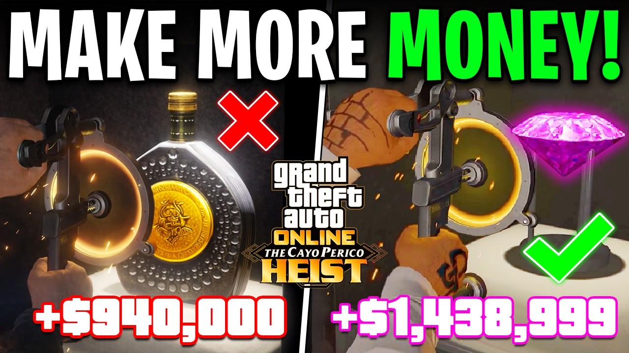 HOW TO MAKE MORE MONEY IN THE CAYO PERICO HEIST! GTA Online Cayo Perico Heist Guide & Tutorial