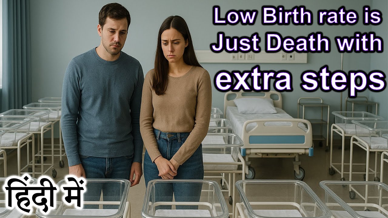 Low Birth rate is Just Death with extra steps in HINDI {Future Friday}