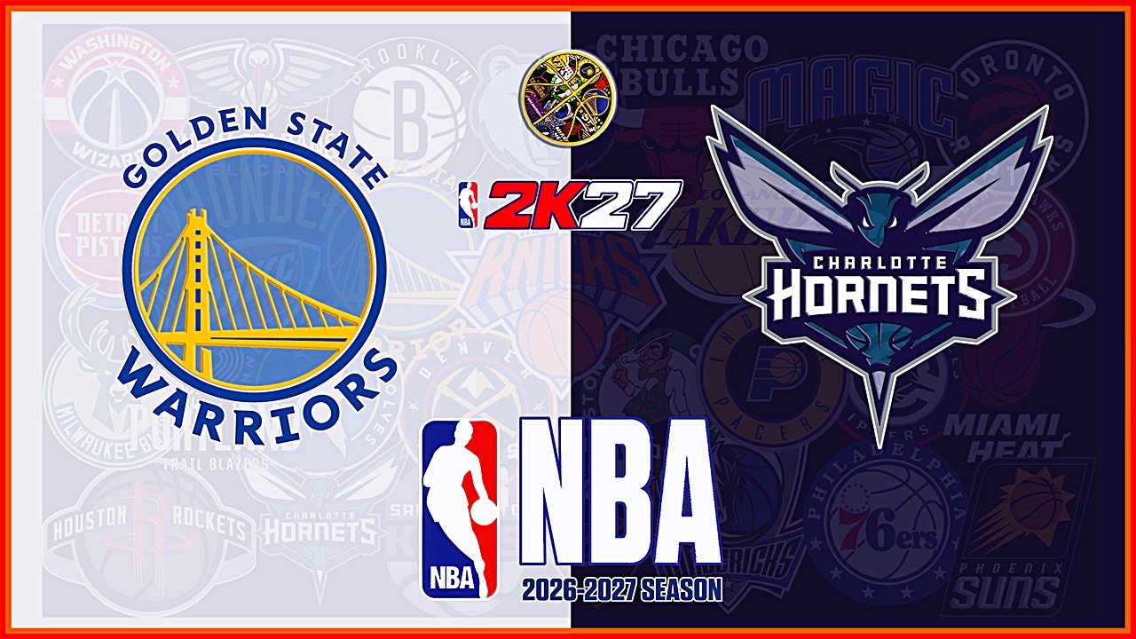 Golden State WARRIORS  vs  Charlotte HORNETS  |  SEP 24, 2026  |  NBA 2K27  Simulation  |