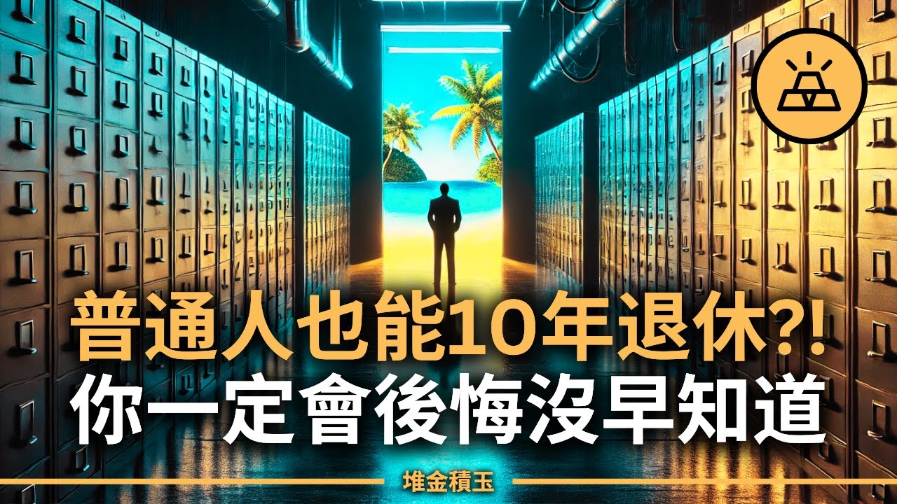 普通人竟然也能10年退休？方法簡單到你會後悔沒早知道