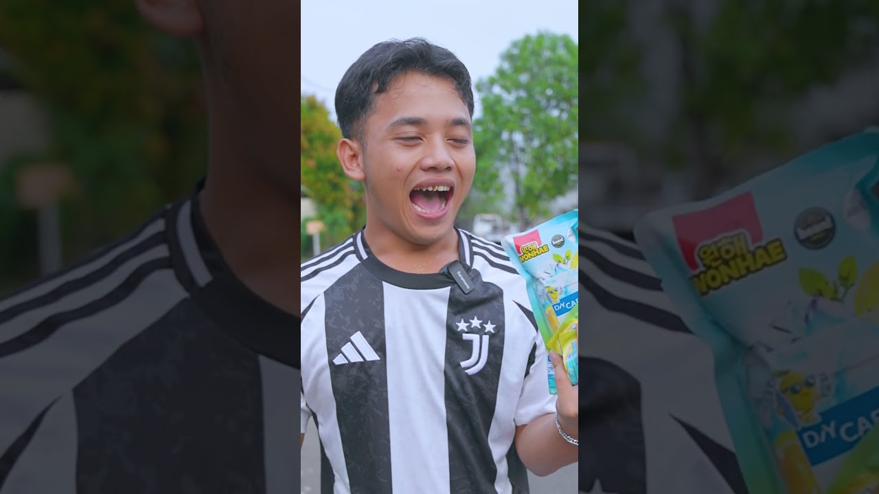 Dinda Minum Minuman Korea yang Lagi Viral  #shorts