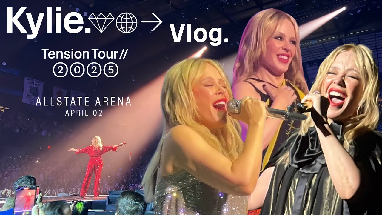Kylie Minogue – Tension Tour in Chicago (Vlog)