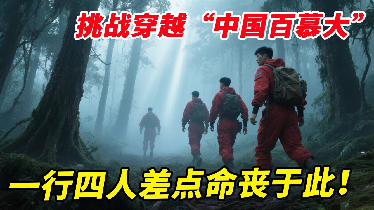 挑战穿越“中国百慕大”迷魂凼！一行四人惊心动魄，差点在此送了性命【户外小北哥】