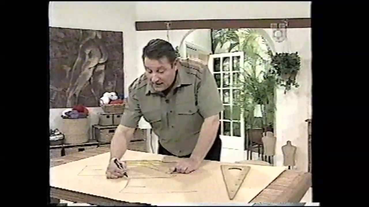 Puntos y Puntadas 203. El perfil del Pantalón. Los 4 tiros del Pantalón. Moldería.