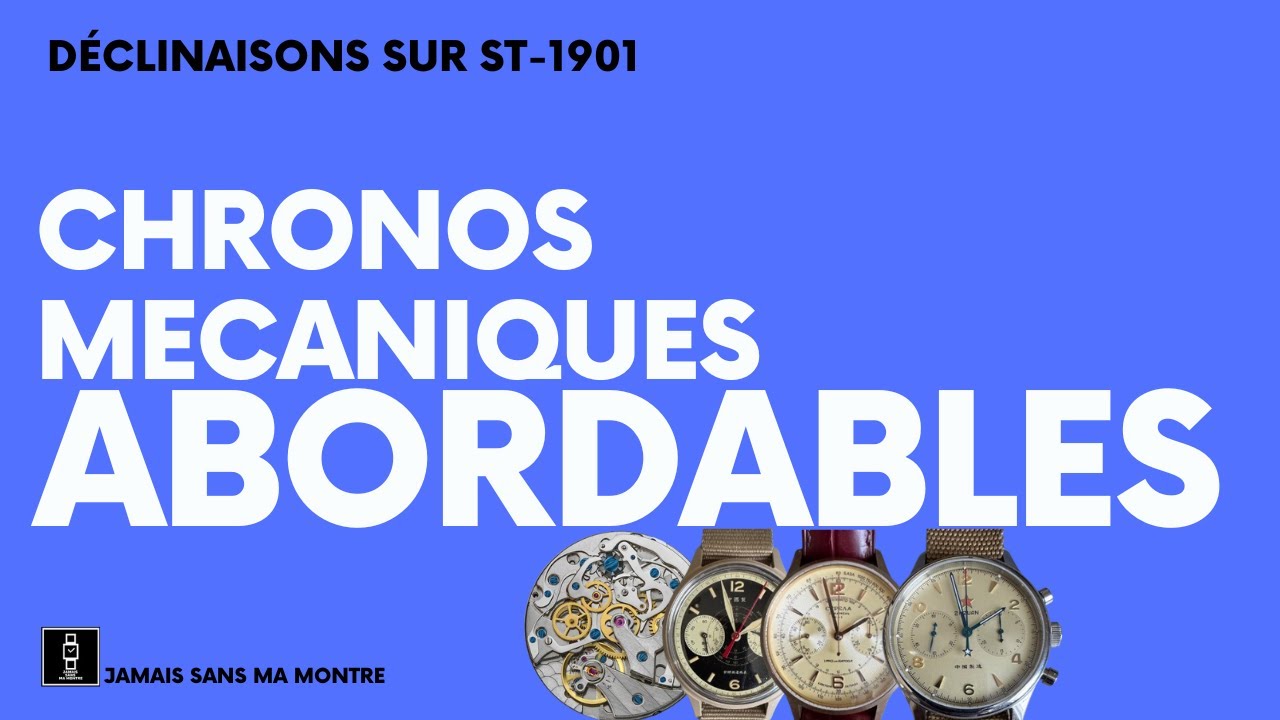 Chronographes Mécaniques abordables