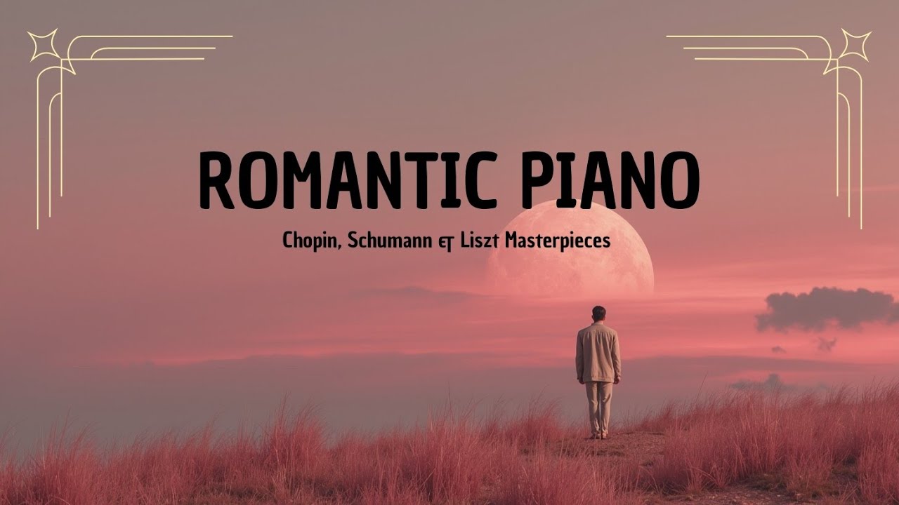 Romantic Piano Classics 🌙 Chopin, Schumann & Liszt Masterpieces for Reading, Love & Deep Focus