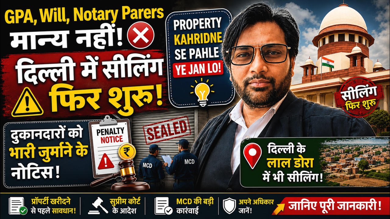 ❌ Sealing Started? 🚨 Know This Truth Before Buying Property in Delhi | Builder Fraud Exposed