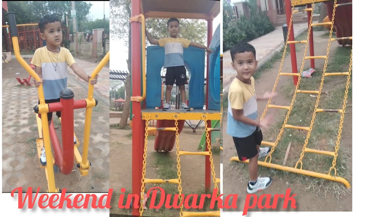 Fun in park #fun #morningexercise #park #dwarkapark