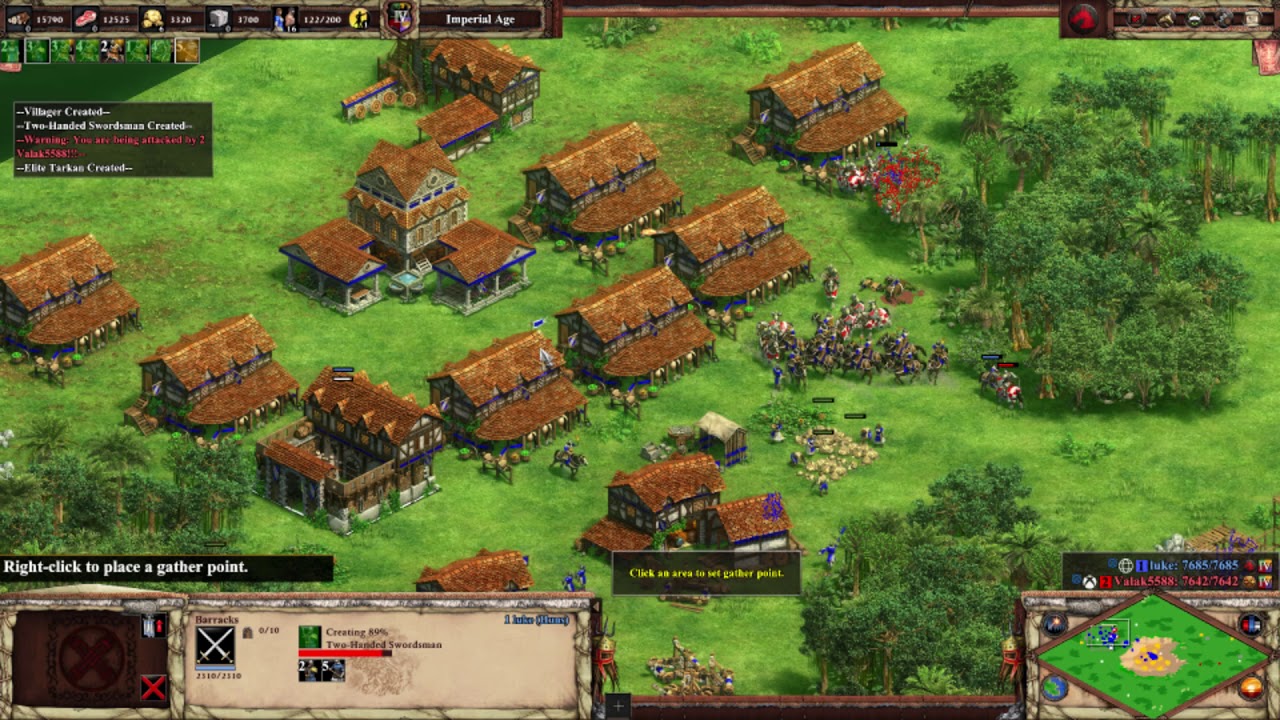 AOE 2 DE (Golden Pit 1v1 Ranked Death Match)