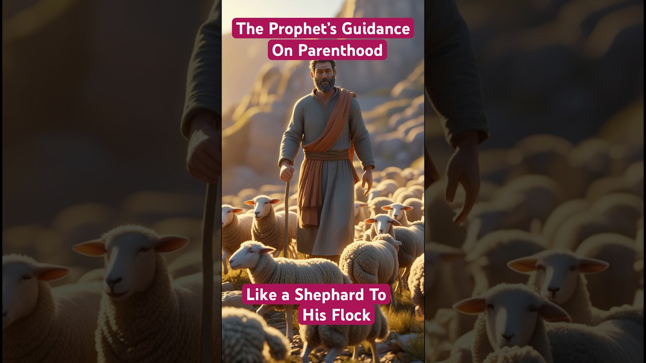 Shepherd's Wisdom: The Prophetic Guidance for Raising Righteous Children #shorts #prophetmuhammad