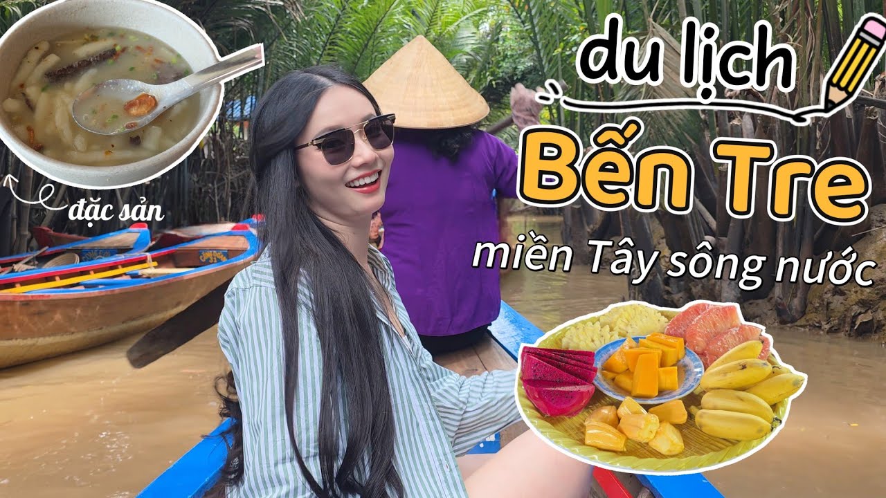 DU LỊCH BẾN TRE: THAM QUAN CỒN LÂN, CỒN PHỤNG - THƯỞNG THỨC MÓN NGON ĐỊA PHƯƠNG | MIMI OFFICIAL