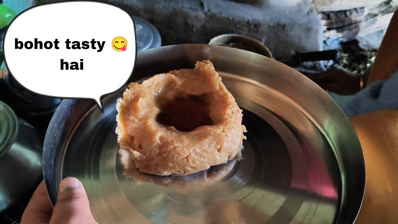 Nani ji ke tattoo || pahadi spacial dish atta (khinda)
