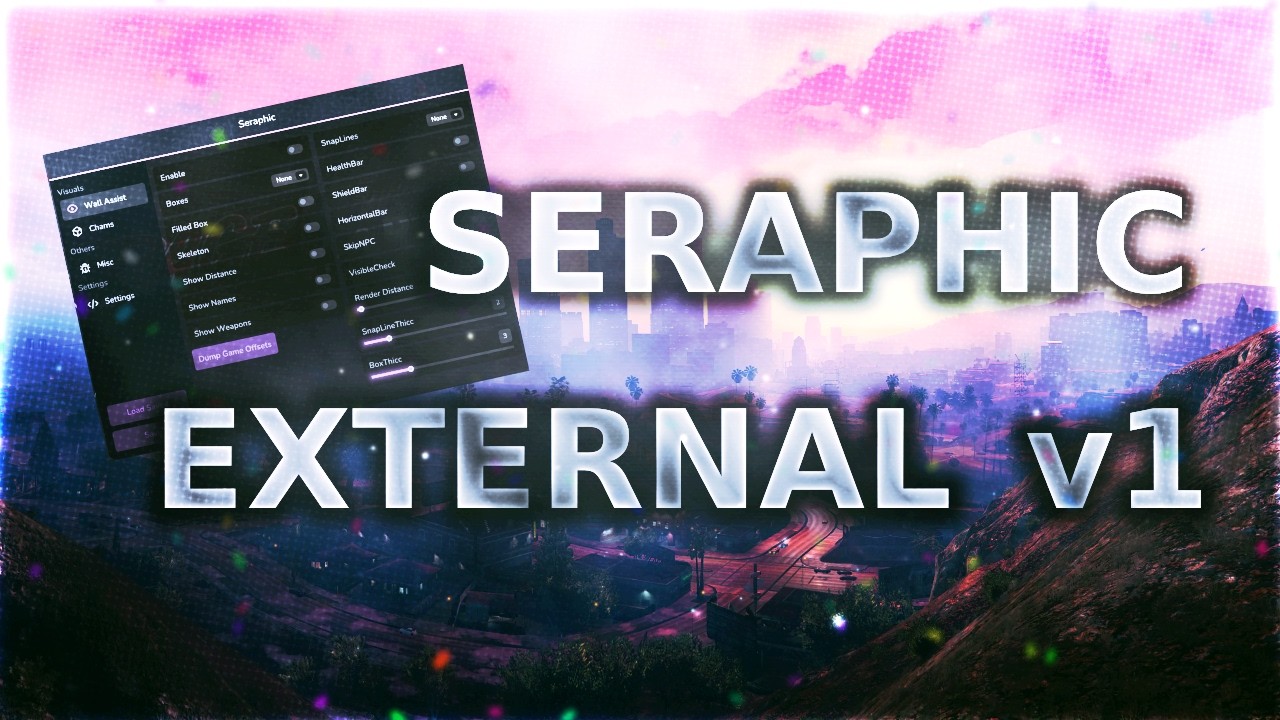 FiveM External Cheat + Bypass  | SERAPHIC v1