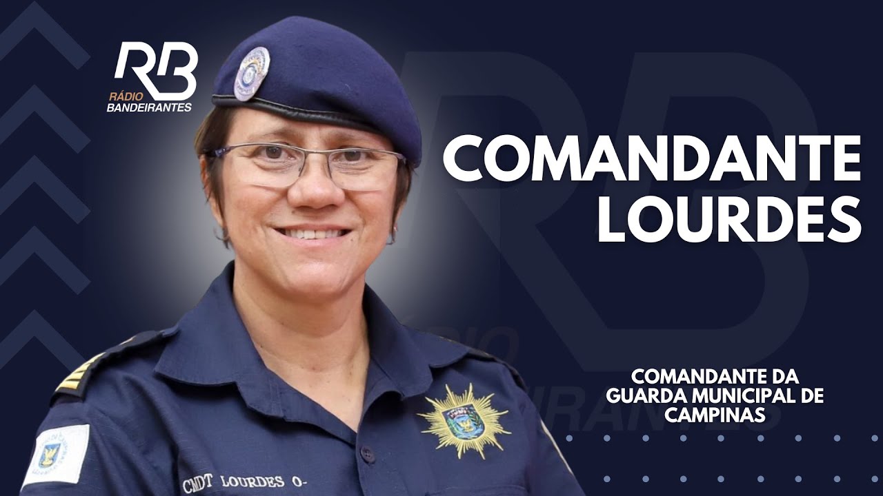 ENTREVISTA - COMANDANTE LOURDES - GUARDA MUNICIPAL DE CAMPINAS