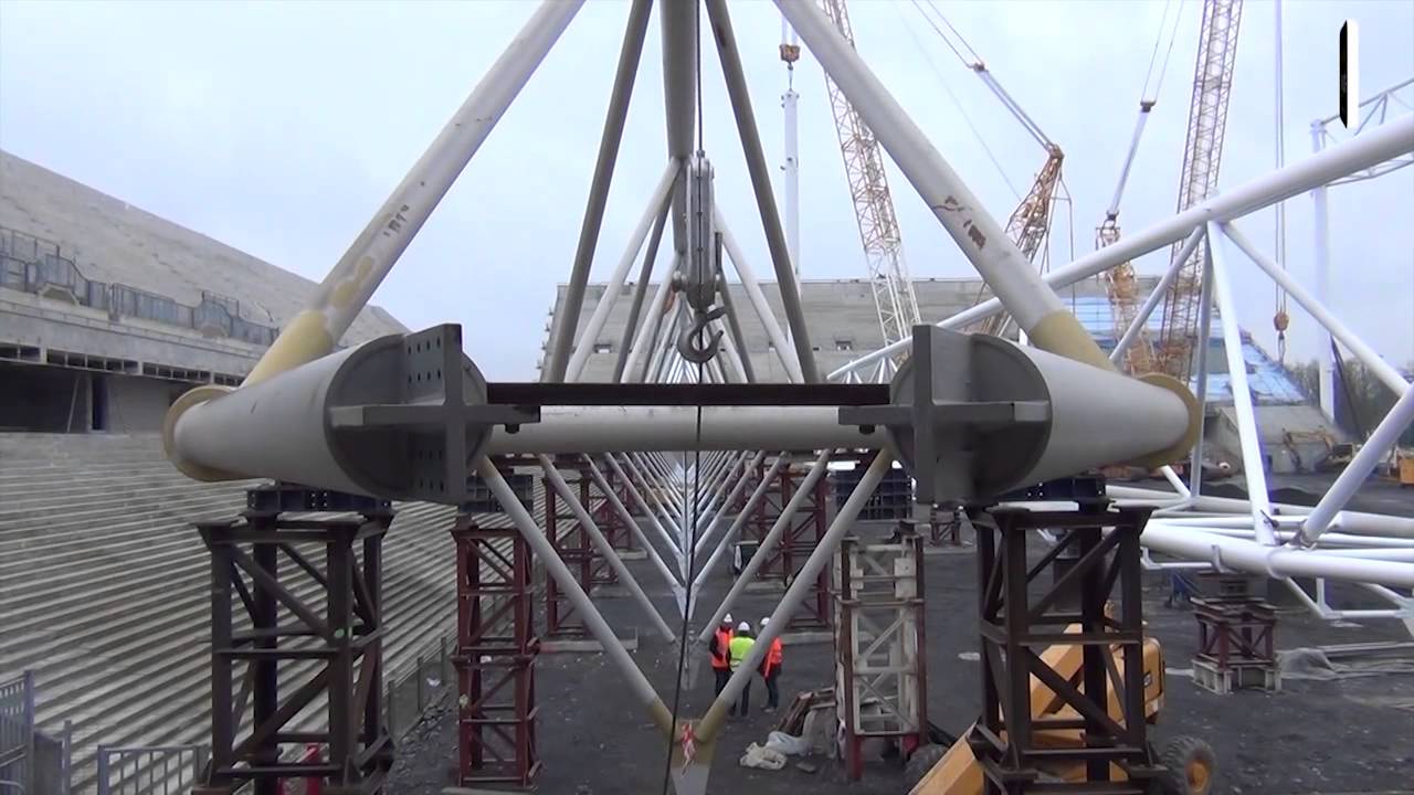 Le stade Bollaert en chantier