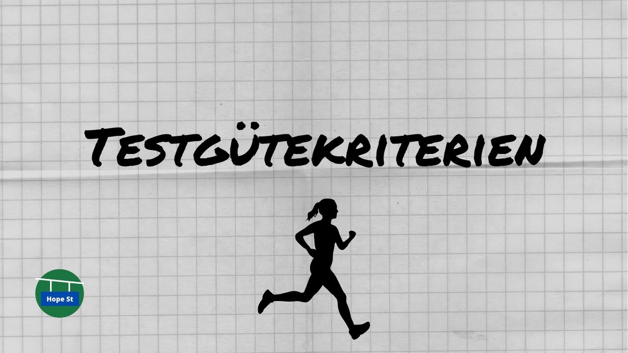 Testgütekriterien Sport | Haupt-/Nebengütekriterien | einfach erklärt!