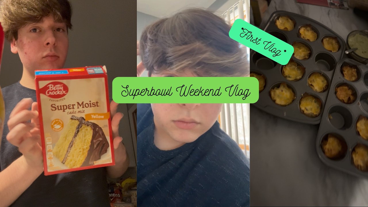 Superbowl Weekend Vlog *First Vlog*