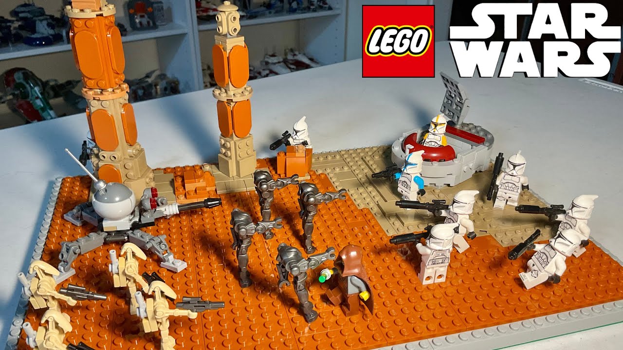 The First Battle of Geonosis MOC | LEGO Star Wars Episode II