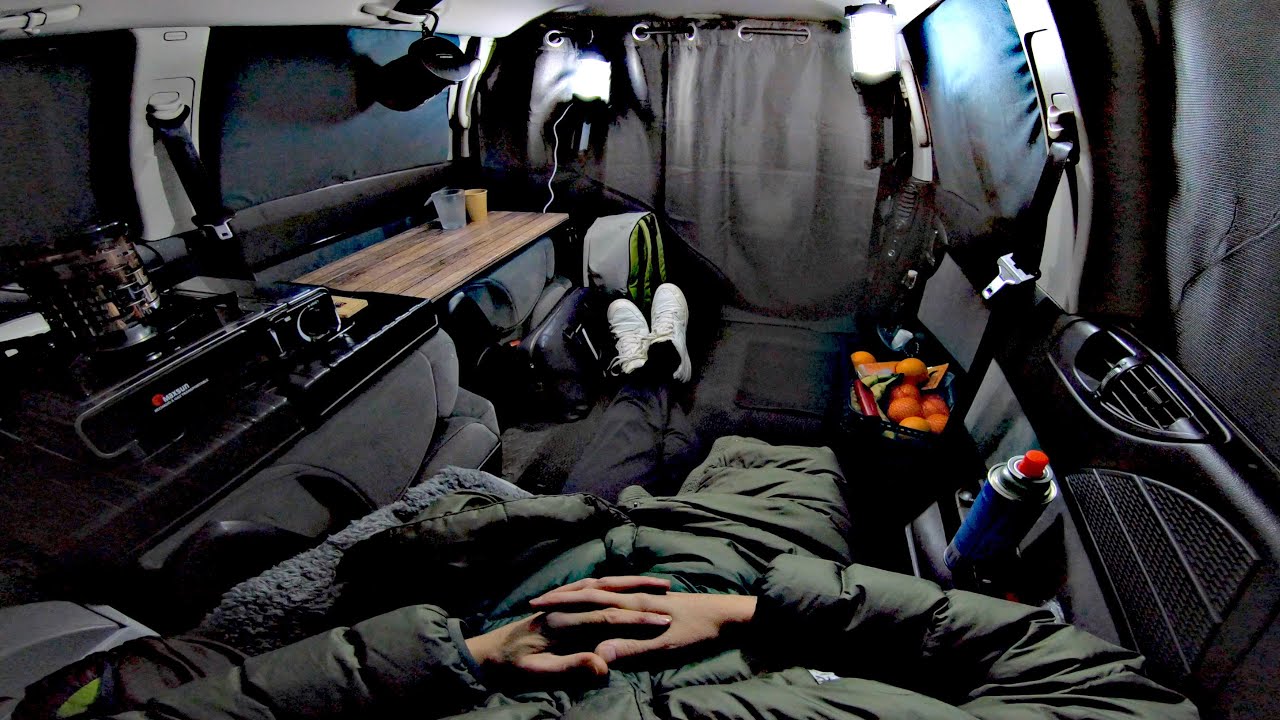 POV Dans ma voiture... et y passer la nuit!