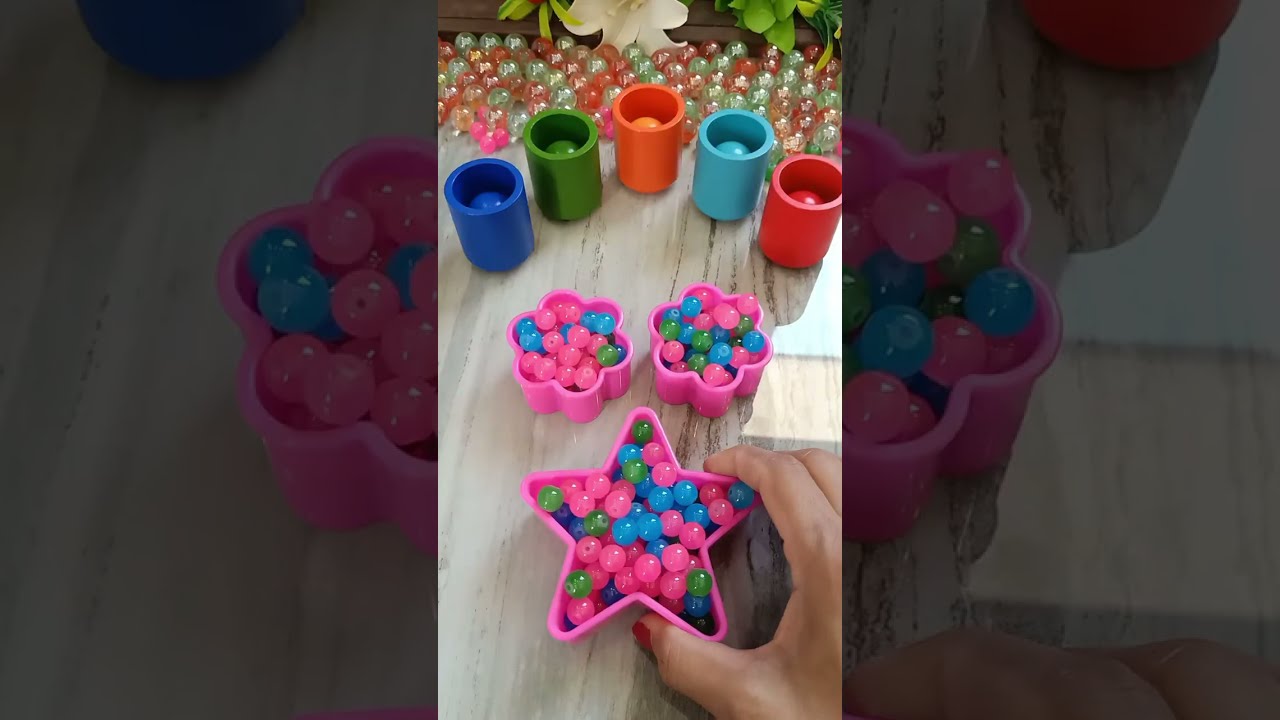 Satisfying reverse Beads Magic ASMR 🏳️&zwj;🌈🏳️&zwj;🌈 #satisfying 