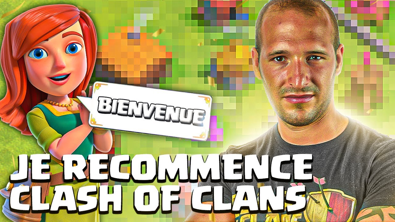 JE RECOMMENCE CLASH OF CLANS | Les meilleurs stratégie TOUT HDV | début d'une série | Clash of Clans