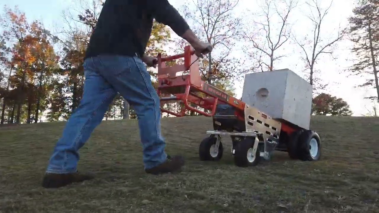 Block And Roll  E Mover 950 Tent Ballast Mover by Granite Industries
