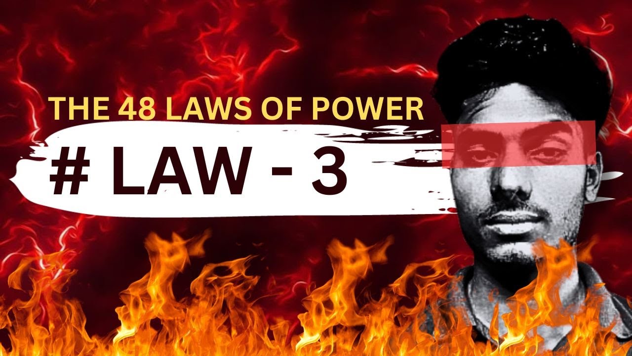 law - 3 by the 48 laws of power | CONCEAL YOUR INTENTIONS | withyg01