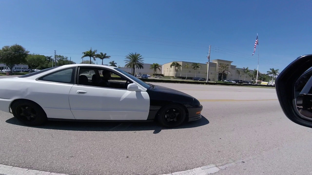 Turbo integra spins all of 3rd! Last pull on open downpipe.