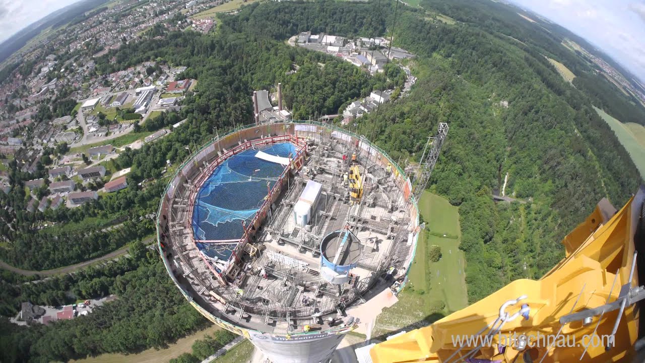 Zeitraffer Gleitschalung Testturm Rottweil  (Bitschnau Gleit & Schalungstechnik GmbH)