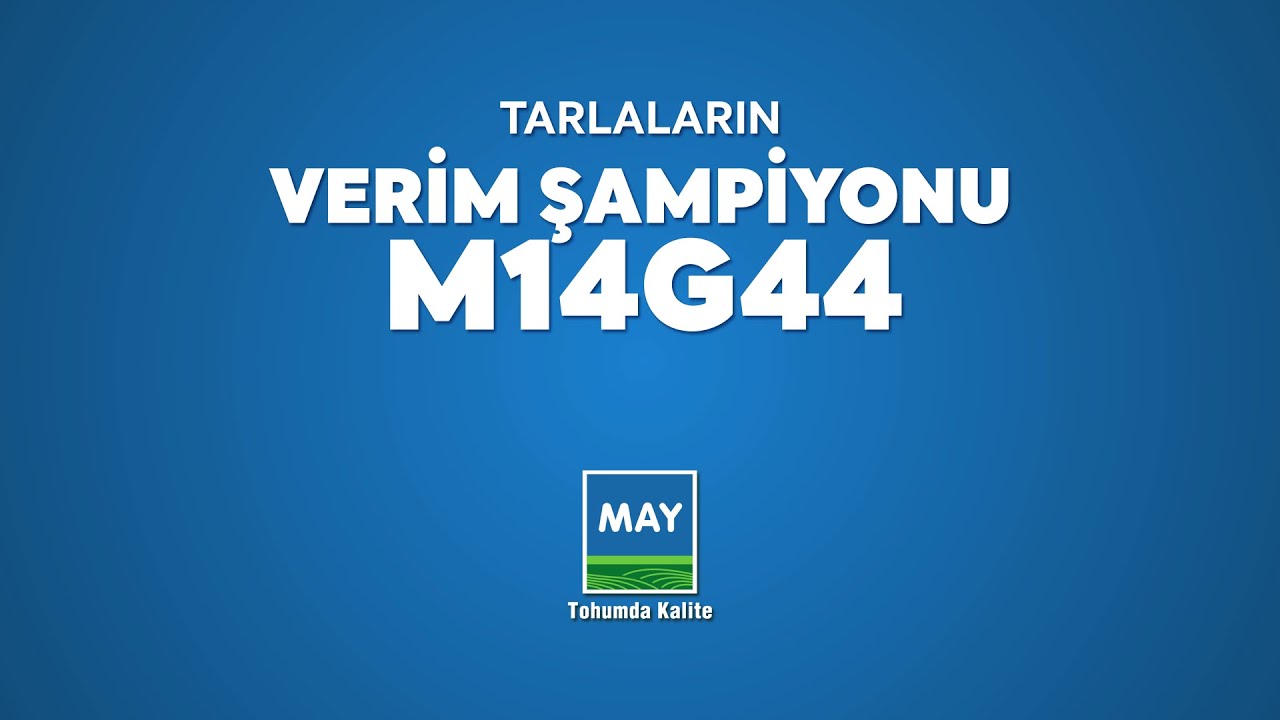 TARLALARIN VERİM ŞAMPİYONU M14G44
