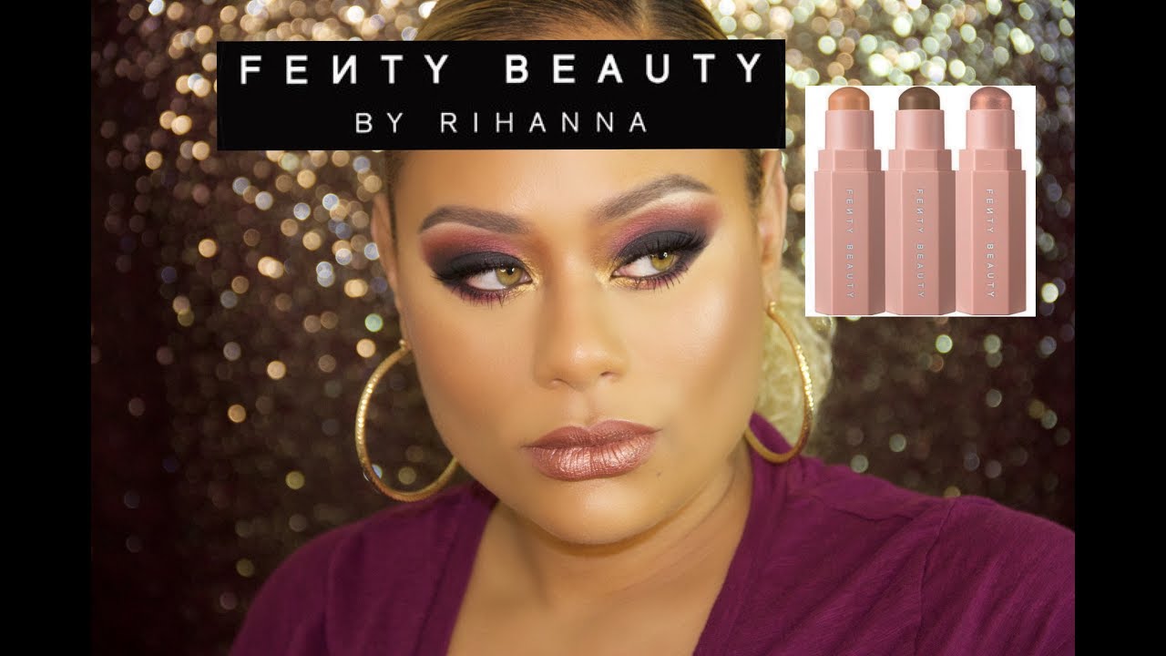 Using Fenty Match Stix As Foundation