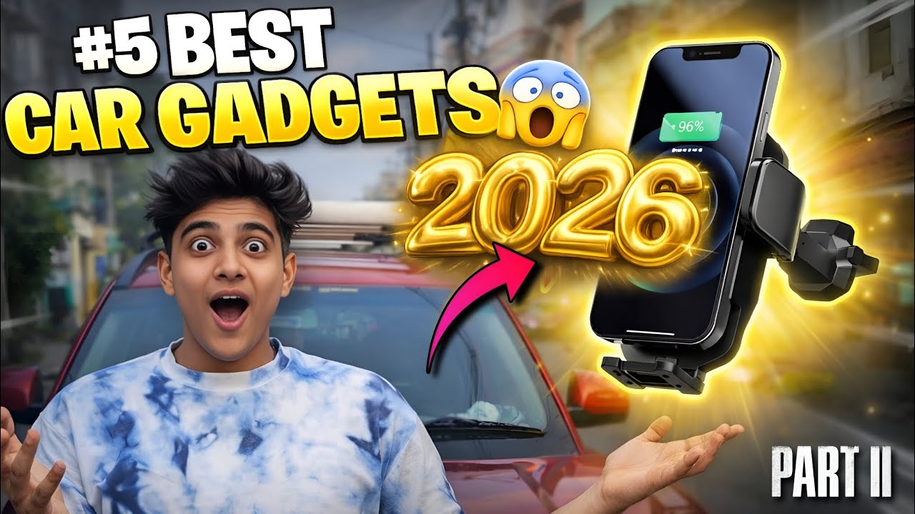 தமிழ்💥TOP 5 👉Best Car Gadgets You Need in 2026 🤯🚗 || Must Have Car Gadgets  || @dxavlogs