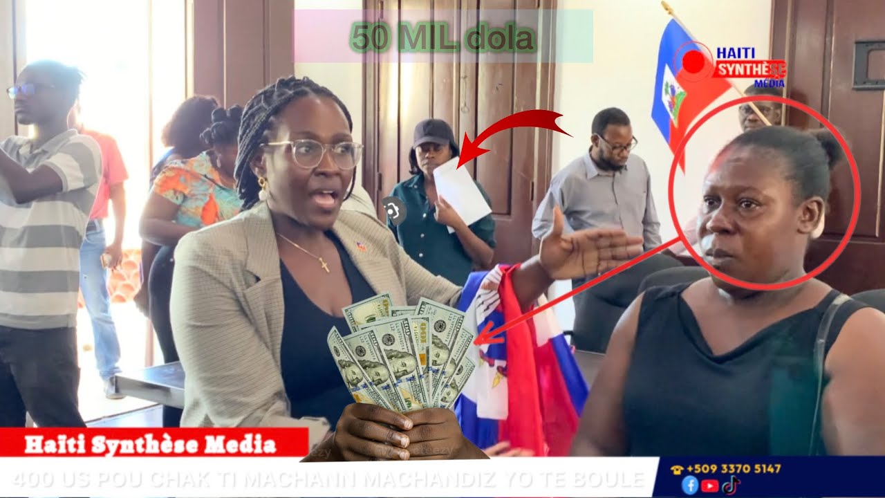 FLASH :DIASPORA VIl OKAP YO  BAY 50 💫MIL DOLA US POU TIMACHANN YO NAN RI 9 MACHANDIZ YO TE BOULE A .