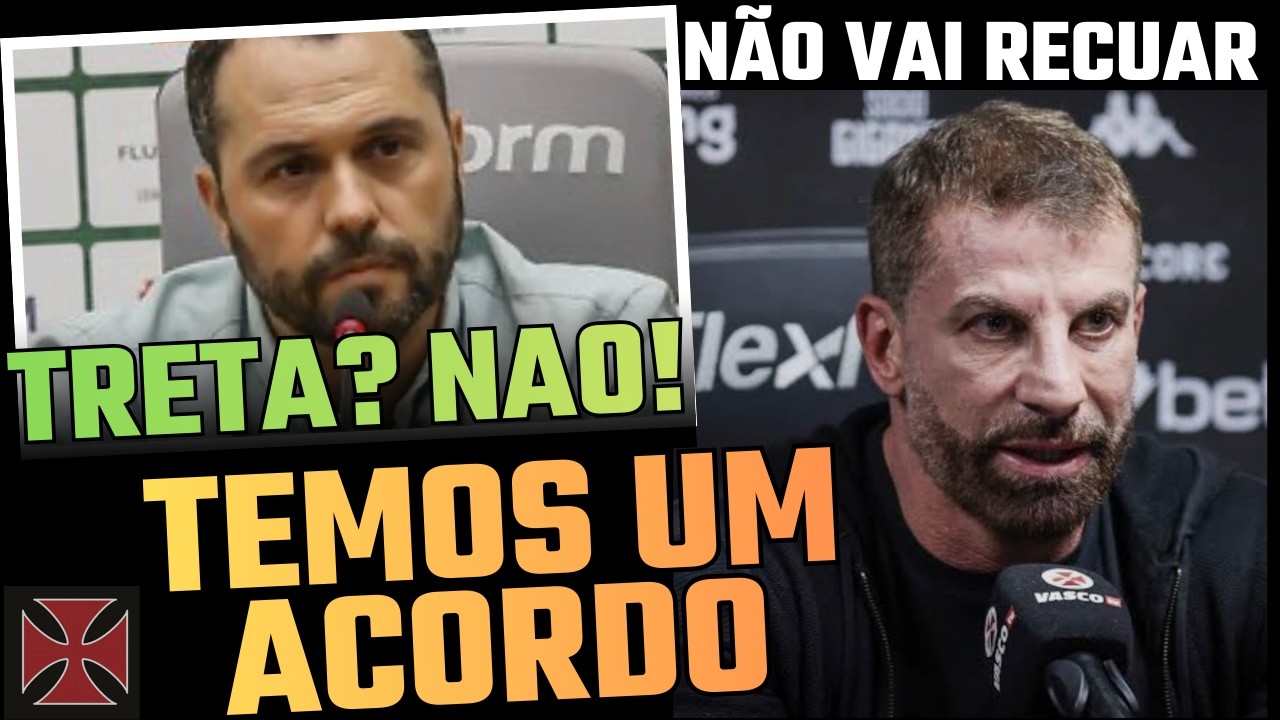 😱 AO VIVO! TRETA DE NOVO? NAO!  VASCO VAI JOGAR NO MARACANÃ.