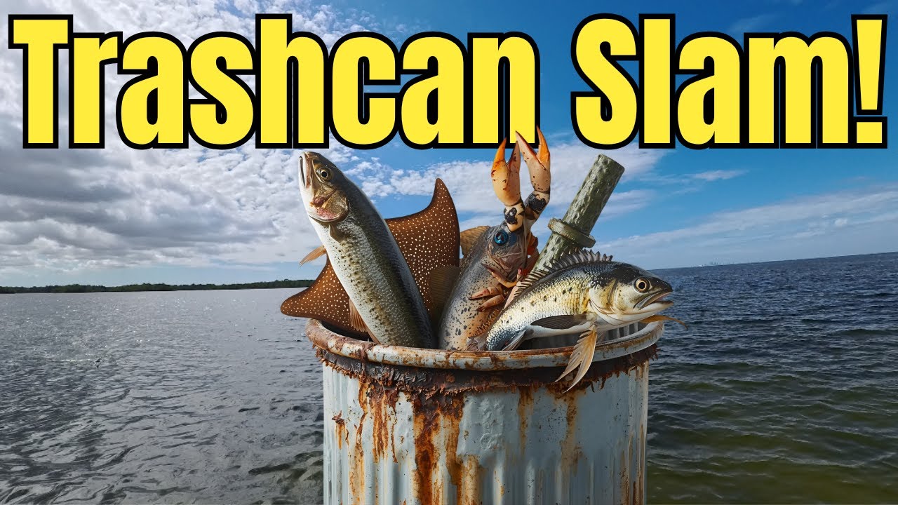 TRASH CAN SLAM! 🗑️ (Catching EVERYTHING but the target fish)