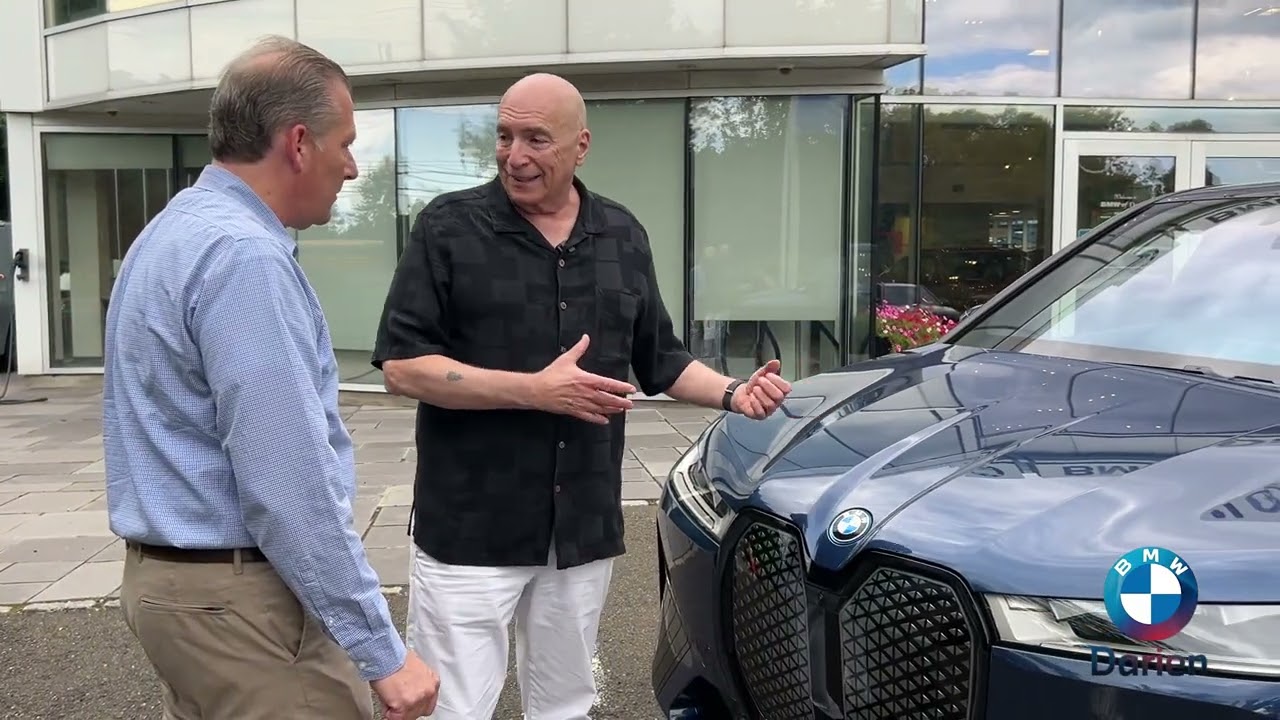 Danny test drives the BMW iX xDrive50 from BMW of Darien