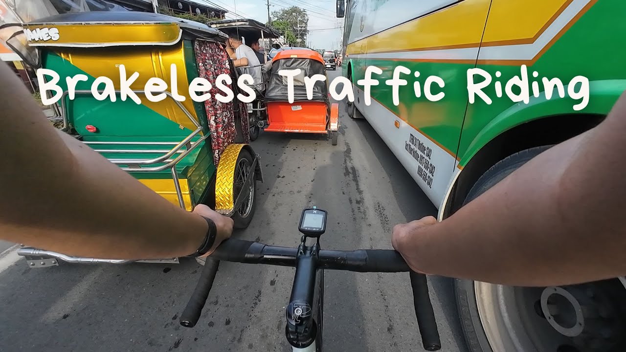 BRAKELESS TRAFFIC RIDING  | RAW