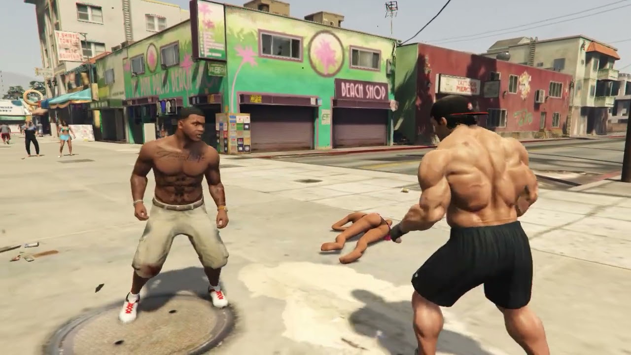 Franklin vs Bodybuilder 🔥