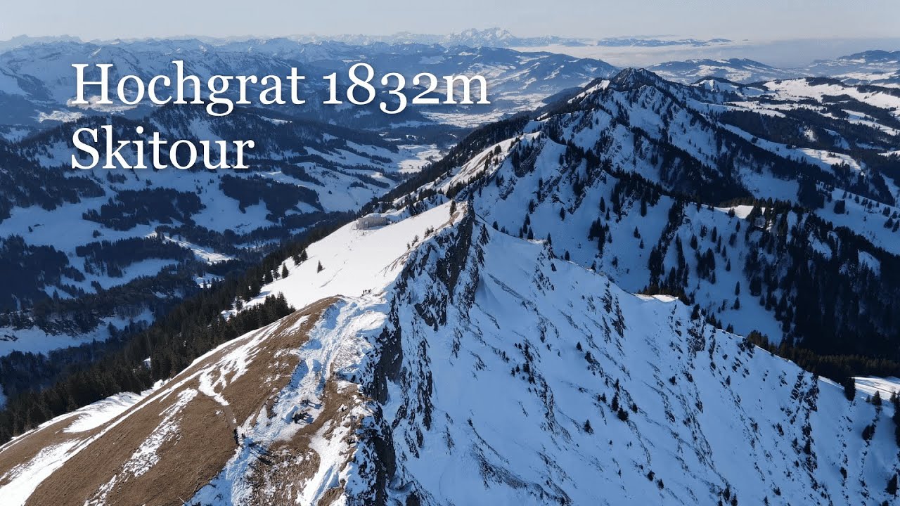 Skitour auf den Hochgrat 1832m | Allgäu | Oberstaufen