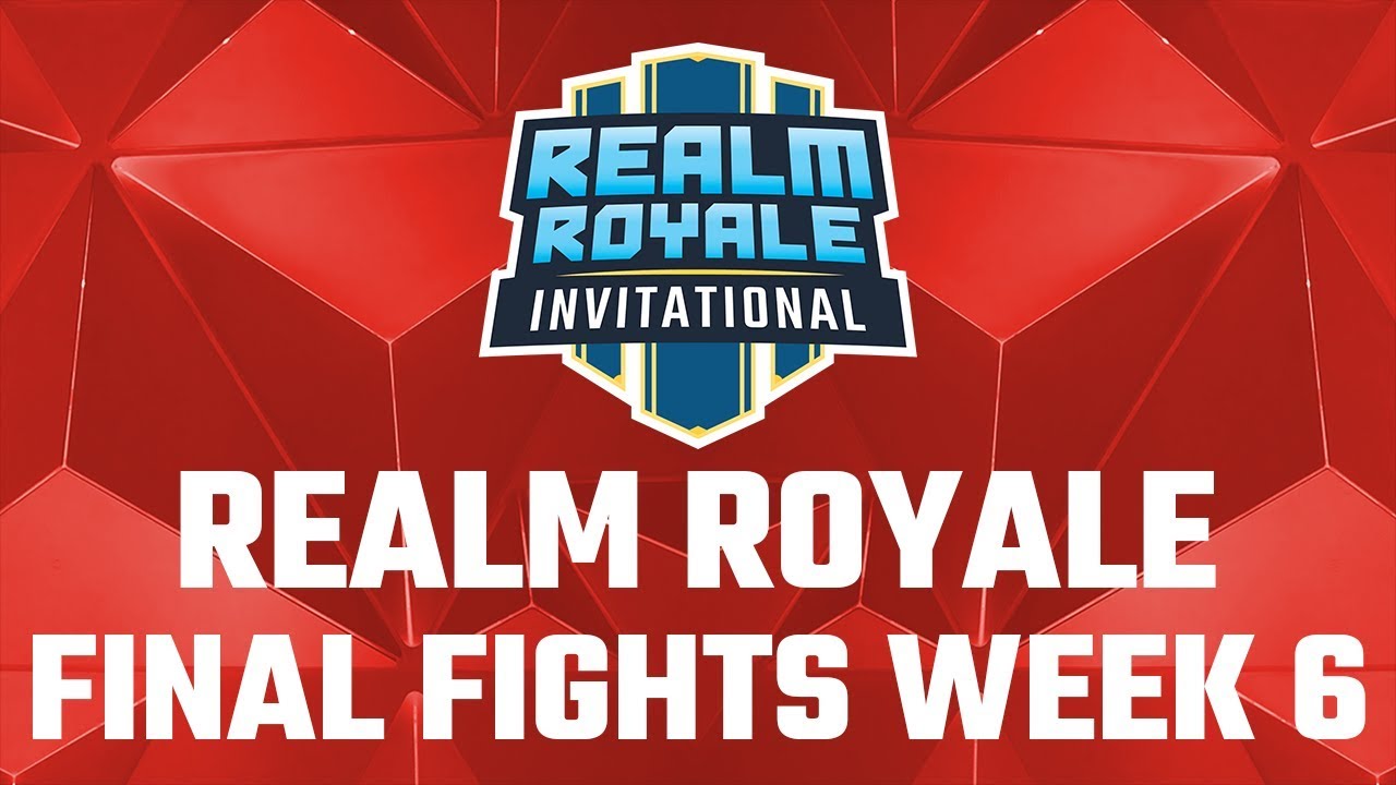 $10,000 Realm Royale Invitational Final Fights - Week 6 Squads