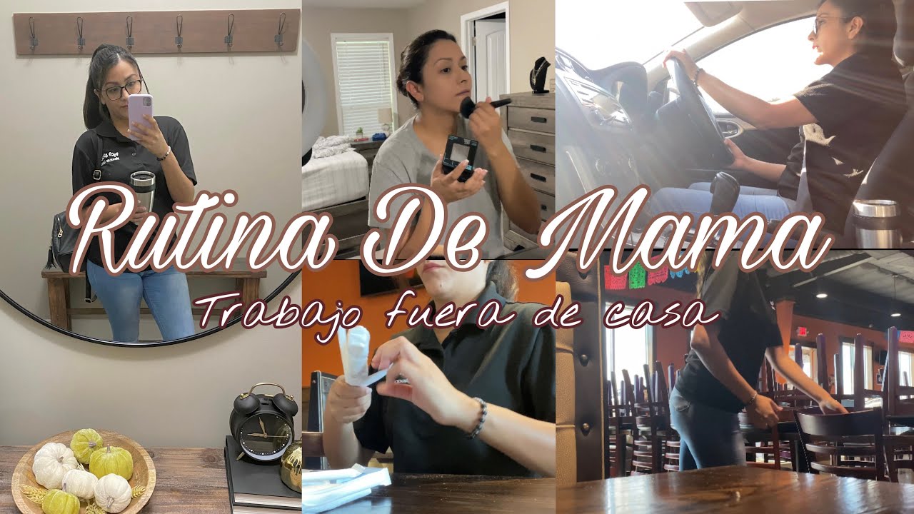Rutina De Mama Que Trabaja Fuera De Casa