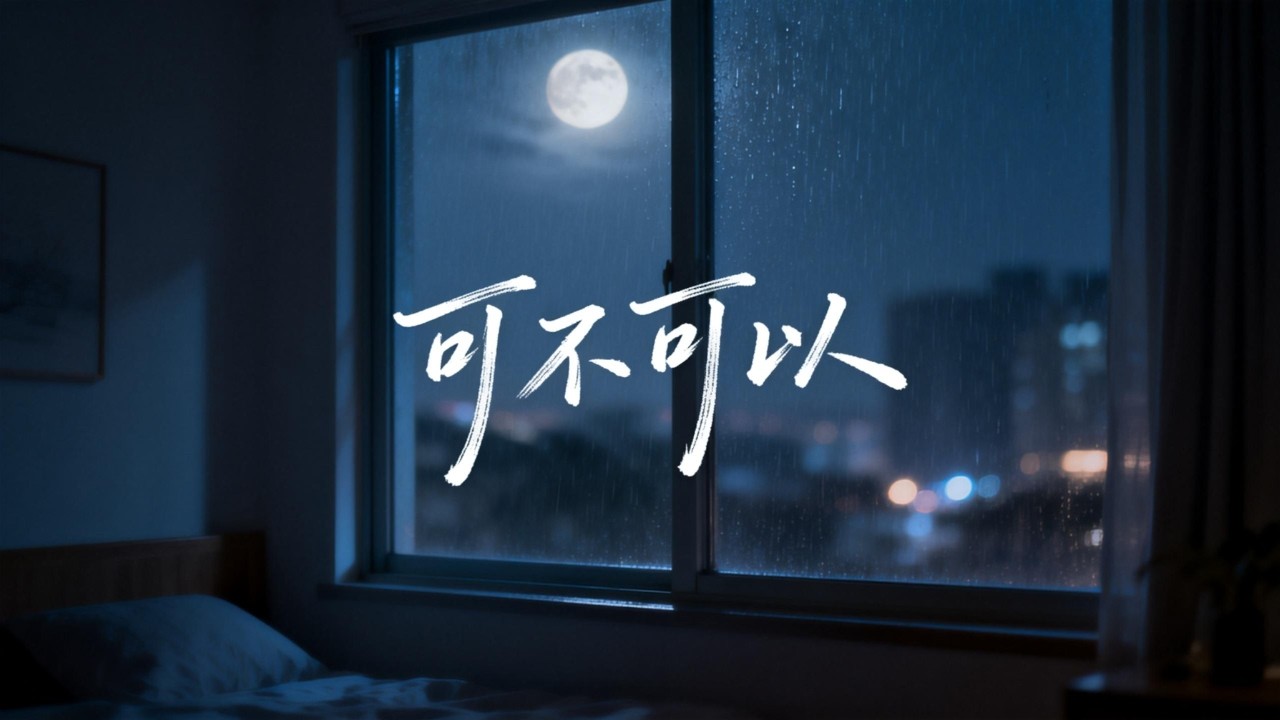 可不可以 - 張紫豪 | 夜晚孤独情绪倾诉的华语R&B