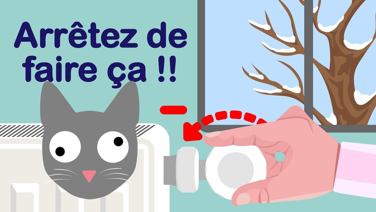 Moins chauffer en hiver, ça ne sert à rien ? (la loi de refroidissement de Newton)