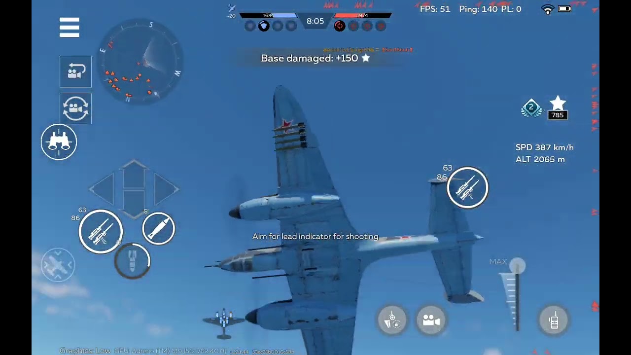 P-61C-1, F6F-5N, Me 410 B-6/R3, TIS MA, air battle gameplay #WTM 