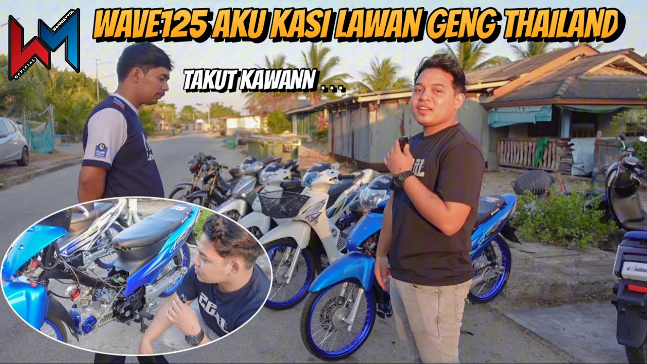 TERJAH BENGKEL TERPADU DI PATTANI THAILAND AJA OPEN GAME ! | AKU BELI WAVE125 GPS 2++ 😱