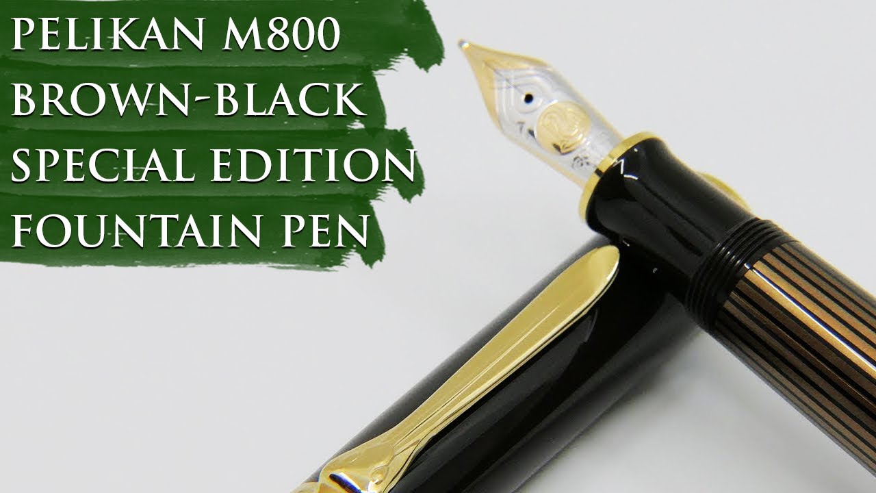 Pelikan M800 Brown-Black Special Edition 2019 Fountain pen | Available at Appelboom