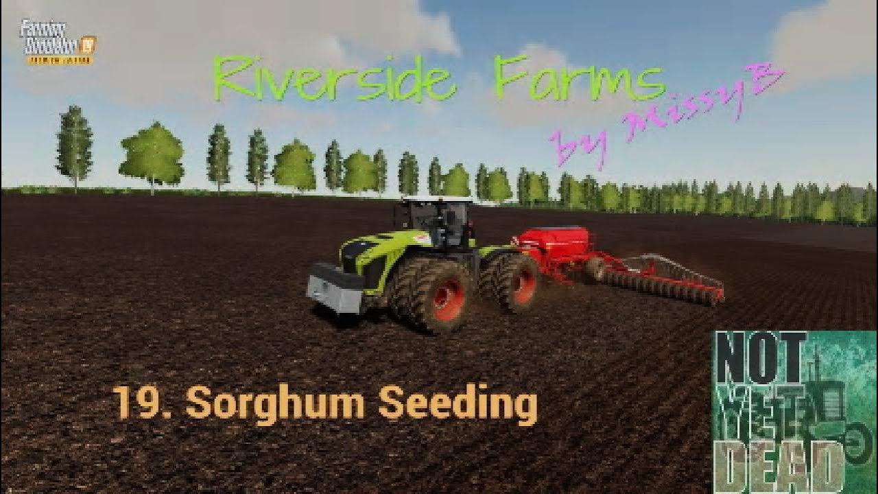 Riverside Farms 19. Sorghum Seeding - Farming Simulator 19 PS5